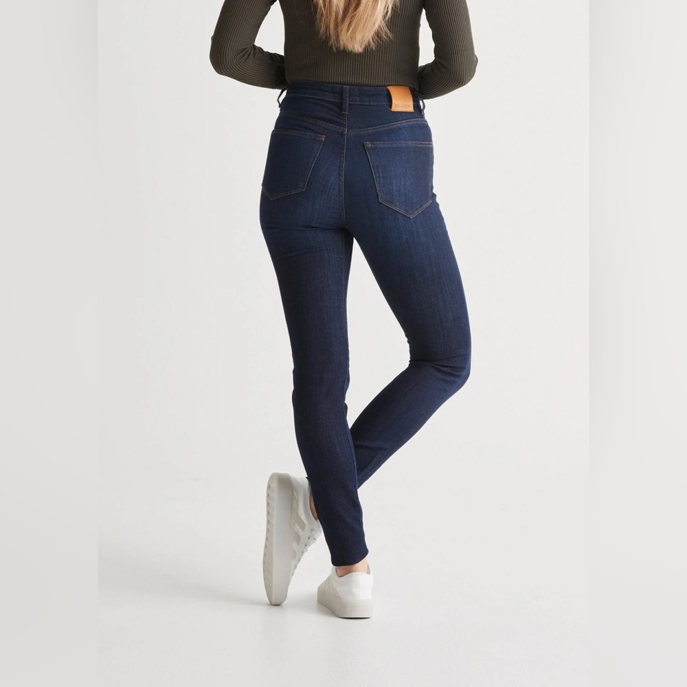 Du/er high rise skinny jean